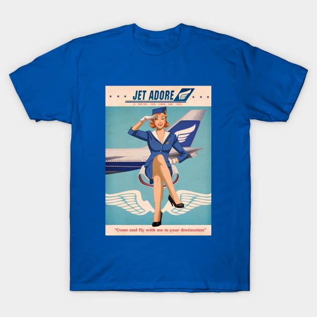 JET ADORE T-Shirt by DESPOP